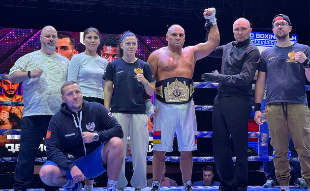 Григорий Агабекьян из Одинцовского округа — новый чемпион мира по версии AFL в тяжёлом весе