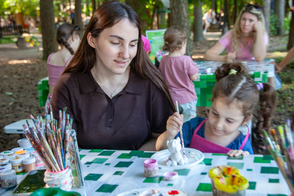Вечер в парке на Лазутинке в Одинцово